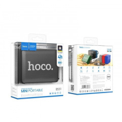 Портативна Bluetooth колонка Hoco Gold brick BS51 Black Київ
