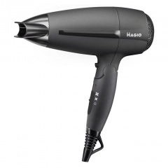 Фен дорожный складной MAGIO MG-166 режим температуры 3/скорости 2 Black Днепр