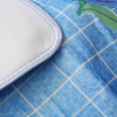 Електропростирадло EAR Electric blanket 5734 блакитне з вишнями 150х120 см Вінниця