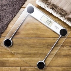 Весы напольные электронные Adler AD 8121 прозрачные Киев