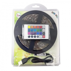 Світлодіодний стрічка з пультом UKC LED RGB 5050 Bluetooth Луцьк