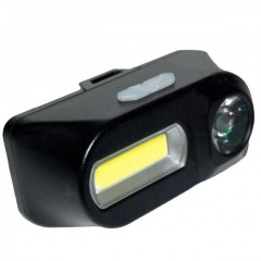 Налобный фонарь аккумуляторный Bailong BL-1804A COB XPE Черный Сумы