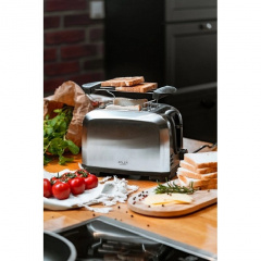 Тостер для хлібу Adler AD 3222 Silver Київ