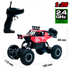 Машинка off-road кравлер на р/у 1:20 red Sulong Toys DD651051 Полтава