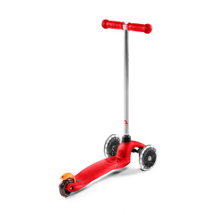 Детский самокат 3-х колесный Micro Mini Classic LED 50 kg Red KD117871 Бровари