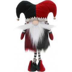 Декоративная игрушка Dwarf in a jester costume 37 см Разноцветный BonaDi DP232196 Винница