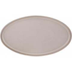 Блюдо овальне BonaDi Beige Line 32х18 см Бежевий DP230981 Кропивницький