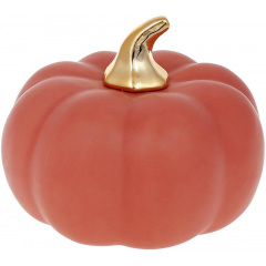 Декоративная фигурка Тыква Orange с золотом DP87207 BonaDi Чернигов