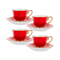 Набор кофейный Red Passion на 8 предметов 50 ml AL218327 Hanna Style Чернигов