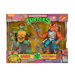 Игровые фигурки в наборе TMNT Рафаэль против Трицератона 15 см KD98695 Ізмаїл