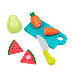 Детский набор игровой Battat Lite Овощи-фрукты в корзинке DD649373 Ізюм