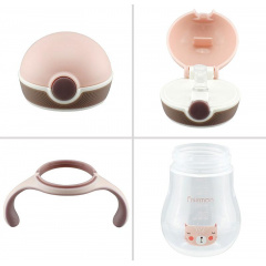 Бутылка детская Baby Мурка 260 мл с ручками Fissman DP43983 Балаклея