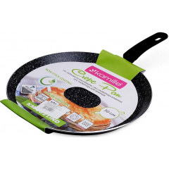 Сковородка Kamille для блинов Crepe Pan Marble диаметр 30см с мраморным покрытием DP36454 Золотоноша
