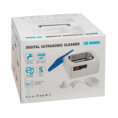 Стерилизатор ультразвуковой SalonHome T-OS28894 CE-6200A на 1400 мл Ровно