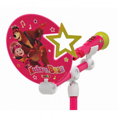 Микрофон детский Маша и Медведь на подставке Smoby IR32081 Харків