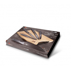 Набор ножей из 6 предметов Berlinger Haus Metallic Line Carbon Pro Edition (BH-2831) Кропивницкий