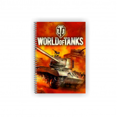 Блокнот Vivay Beauty Special World of Tanks А6 Різнокольоровий (hub_ybp3iy) Ірпінь
