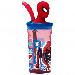 Склянка з трубочкою 360 мл Stor Spider-Man (74766) Київ