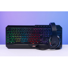 Геймерська клавіатура провідна 2E Gaming KG315 KG315 RGB USB Ukr Чорний Львів