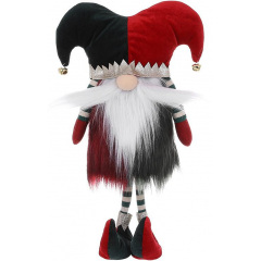 Декоративна іграшка Dwarf in a jester costume 50 см Різнокольоровий BonaDi DP232195 Київ