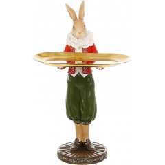 Настольная фигурка Rabbit page 31 см з підставкою BonaDi Різнокольоровий DP232179 Золотоноша