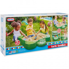 Дитяча пісочниця Велика Черепаха з кришкою розбірна Little Tikes Зелений IG229406 Мелітополь