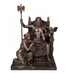 Декоративна фігурка 28см Zeus and Hera Veronese Обухів