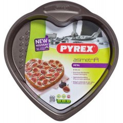 Форма для выпекания Pyrex Asimetria Сердце 26 см Шоколадный (DP62091) Київ