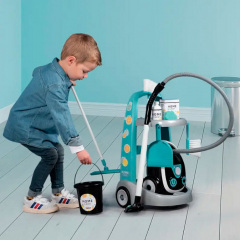 Ігровий набір для прибирання будинку з пилососом Cleaning Smoby OL185766 Черкаси