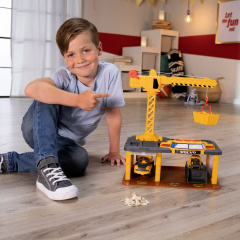 Іграшкова техніка Dickie Toys Будівельна станція Volvo зі світловими та звуковими ефектами 22х34х38.5 см (IG-OL185857) Київ