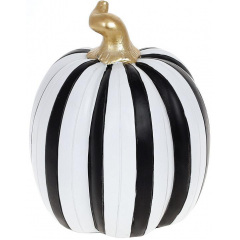 Фигурка интерьерная Bona Тыква 15х15х19 см White-Black DP118564 Павлоград