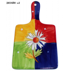 Подставка под горячее Дощечка цветная МИКС 24х15 см ceramic Bona DP41617 Київ