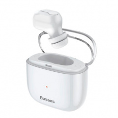 Bluetooth навушник бездротовий з мікрофоном Baseus ТA03-White Ізюм