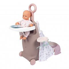 Игровой набор Раскладной чемодан 3-в-1 для пупса Baby Nurse Smoby IG-OL185824 Одеса