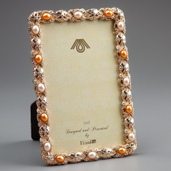Декоративна фоторамка Luxury pearls 12х17 см Veronese AL78456 Хмельницький