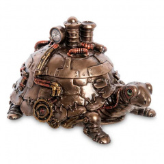 Статуетка-скринька Черепаха 17 см Veronese AL32503 Київ