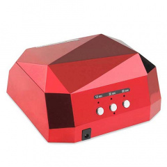 Лампа SalonHome T-152045 Diamond 36W для маникюра и педикюра Red Золотоноша