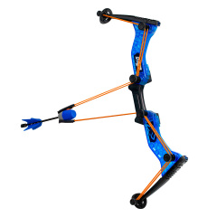 Детский лук и стрелы в наборе Zing Hyper Strike Синий KD116713 Киев