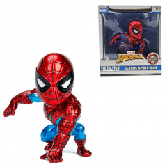 Коллекционная металлическая фигурка Jada Marvel 4 Человек-Паук Классический 10 см OL86813 Полтава