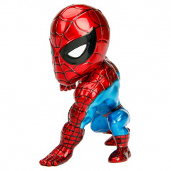 Коллекционная металлическая фигурка Jada Marvel 4 Человек-Паук Классический 10 см OL86813 Полтава