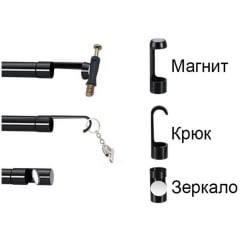 Ендоскоп USB Wi-Fi камера бороскоп 8 мм 10 м Black Косів