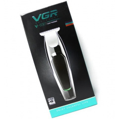 Машинка для стрижки волосся VGR V-030 із 5 насадками Чорна Обухів