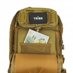 Сумка плечова Tribe Sling Pack T-IE-0003 6,5 л Койот Ірпінь