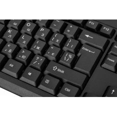 Комплект клавиатура и мышь проводные 2E MK401 USB-A EN/UK Черный Херсон