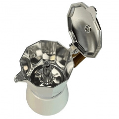 Кофеварка гейзерная 300 мл MAGIO MG-1008 White Бровары