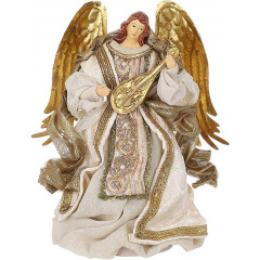Статуетка Christmas Angel Gold 26 см BonaDi Різнокольоровий DP231187 Чернівці
