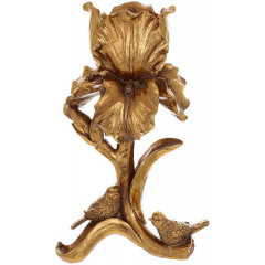 Декоративный подсвечник Iris with Birds 13х16х26см Gold DP219499 BonaDi Буча
