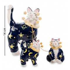 Декоративная фигурка Star cats 14 см Pavone AL114018 Ровно