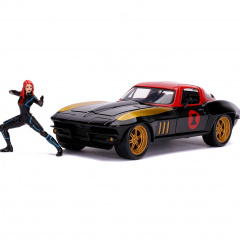 Игровой набор Jada Марвел: Мстители Chevrolet Corvette 1966 с фигуркой OL86795 Переяслав-Хмельницький