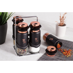 Набір для спецій Berlinger Haus Black Rose Collection (BH-1999) Стрий